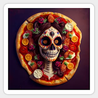 Pizza Catrina Sticker